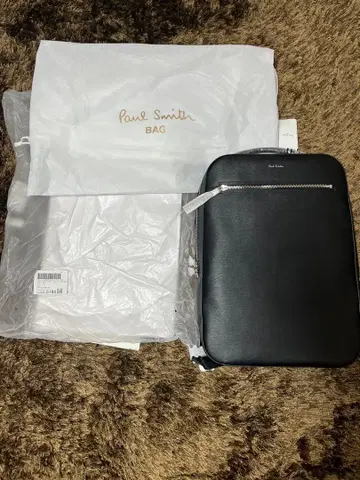 폴스미스 스트로우 그레인 가죽 백팩 N543