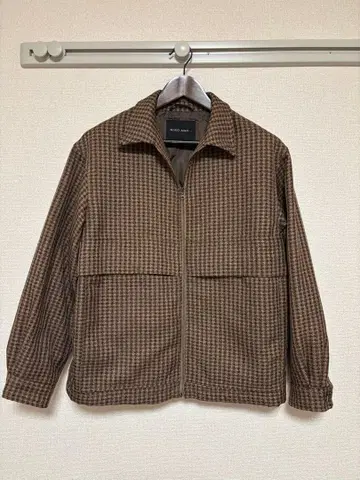 NIKO AND - 체크 무늬 집업 자켓