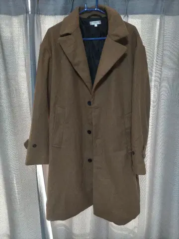 브라운 체스터 코트 HALHAM ORIGINAL QUALITY