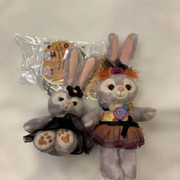 디즈니 스텔라 할로윈 인형 배지 미사용 새상품