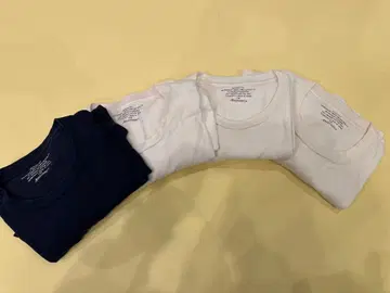 ANATOMICA 오가닉 코튼 T셔츠 4장 세트