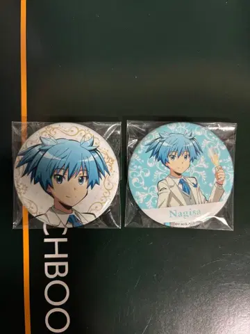 암살교실 시오타 나기사 캔뱃지 2개