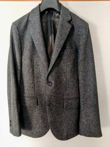 green label relaxing 그레이 울 혼방 테일러드 자켓