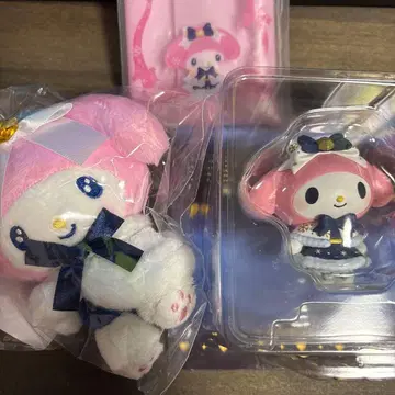 [ 마이멜로디 ] 산리오 happy 복권 피규어 봉제 인형 멀티 케이스