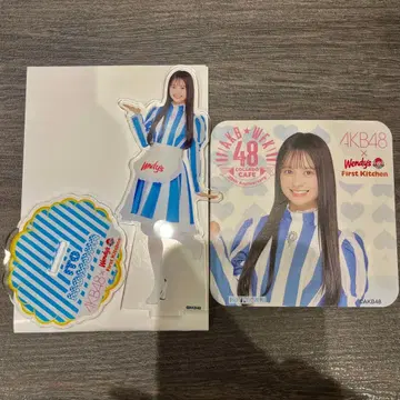 AKB48 이토 모모카 아크릴 스탠드 코스터 Wendy's 웬디즈