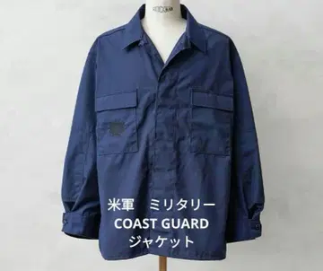 [레어] 미군 밀리터리 데드스탁 COAST GUARD 자켓