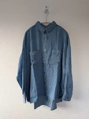 Doux archives/소프트 데님 2WAY 셔츠