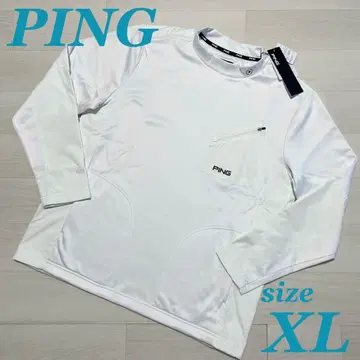 PING 플리스 하이넥 셔츠 속기모 맨투맨