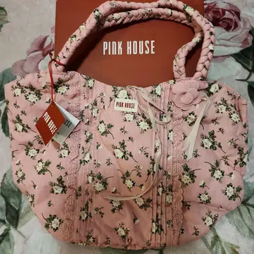 PINK HOUSE 꽃무늬 토트백