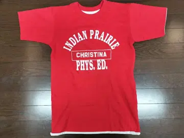 빈티지 리버서블 T셔츠 빨흰