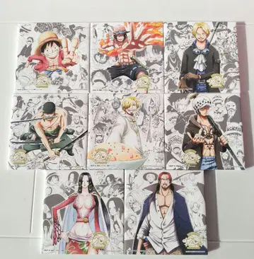 원피스 제일복권 장인의 계보 캔버스 보드 H상 전 8종 컴플리트 세트