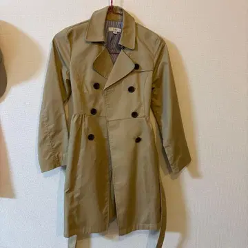 a.v.v 베이지 트렌치코트 140