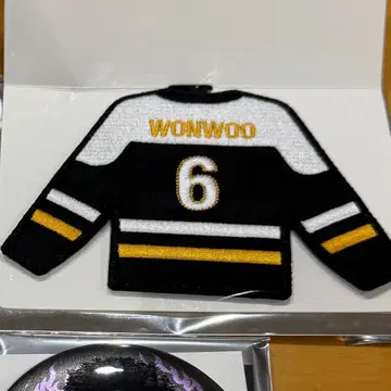 세븐틴 seventeen home 와펜 키링 원우