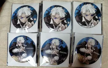 카구라바치 트레이딩 캔뱃지 사사키 시로 6종 세트