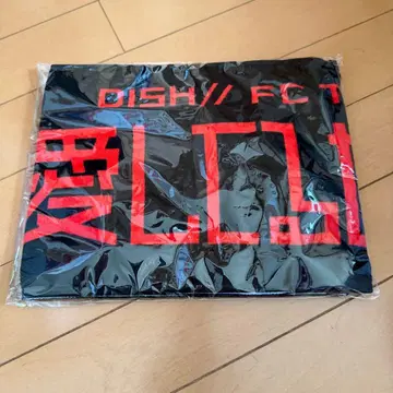 DISH// 머플러 타월 블랙 사랑해 베이비// 미개봉 새상품