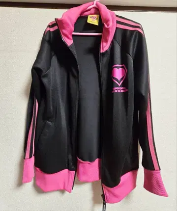 SUPERLOVERS 저지 블랙 핑크 Y2K 헤이세이