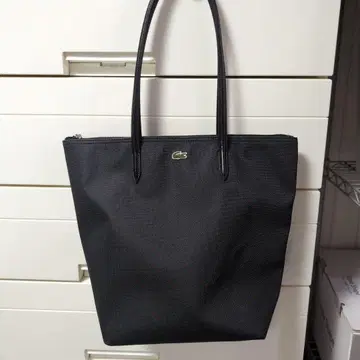 라코스테 토트백 PVC 블랙