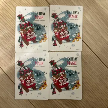 디즈니 스토어 크리스마스 가위바위보 카드