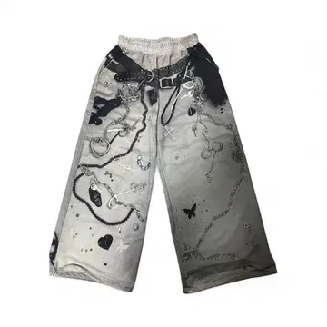 THEREDTHREAD S print sweat2 toys gray