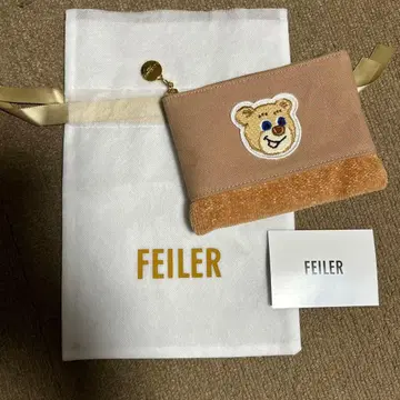 FEILER LOVERARY 베이지 파우치