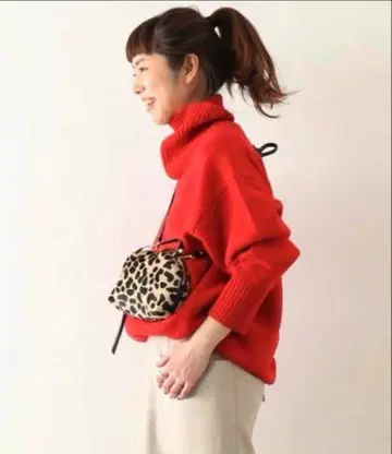 [ Spick & Span ] 울 터틀넥 니트