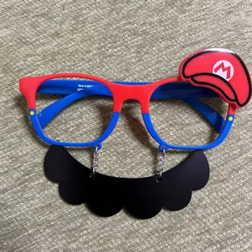 마리오 콧수염 달린 안경 [ USJ 닌텐도 월드 ]