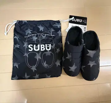 [SUBU] star 패턴 윈터 샌들 남녀 공용