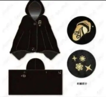 AcidBlackCherry 후드 담요