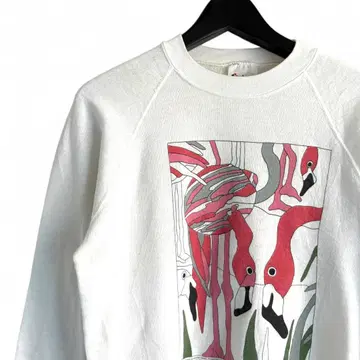 90s 빈티지 애니멀 USA 플라밍고 U4