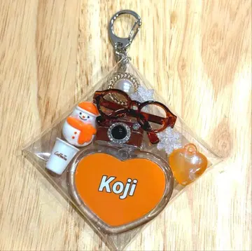 SnowMan 파우치 키링 코지 군