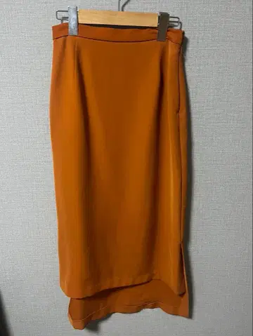 clane 타이트 스커트 오렌지