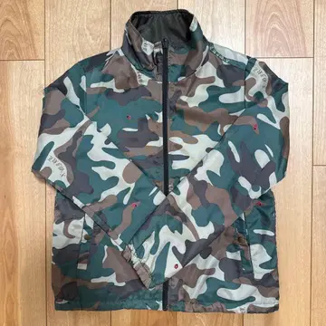 [레어] X-girl 엑스걸 카모 패턴 퀼팅 자켓 리버서블