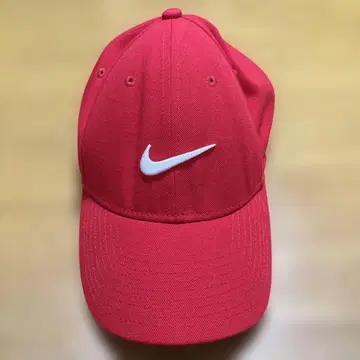 [ Nike ] 빨간색 캡 폴리에스테르제