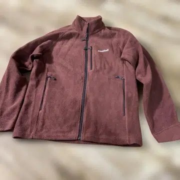 mont-bell 플리스 자켓 버건디