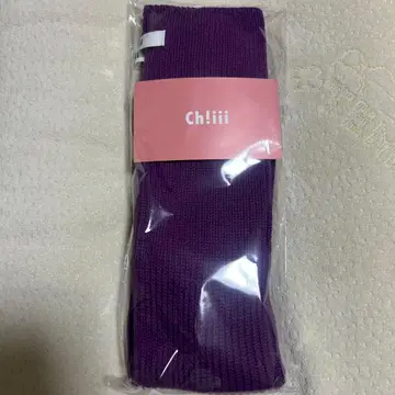 chiiiibag 양말 미사용 미개봉 새상품 퍼플