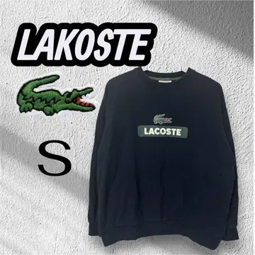 LACOSTE 맨투맨 네이비 블랙 US S 사이즈