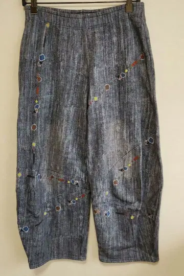 센소유니코 이오컴이오 빅 루즈 팬츠 데님풍