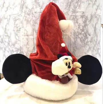 디즈니 미키 크리스마스 산타 모자 팬 캡