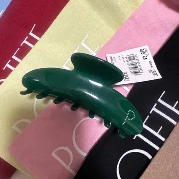 POETETE Nclip 그린 헤어 클립