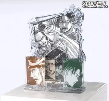 [진격의 거인] 리바이 VS 케니 디오라마 아크릴 스탠드 '인류의 싸움'