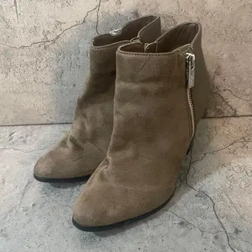 세실 맥비 숏부츠 브라운 가죽 S 사이즈