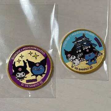 산리오 콜라보 기념 메달 쿠로미 악당 냥코 장군
