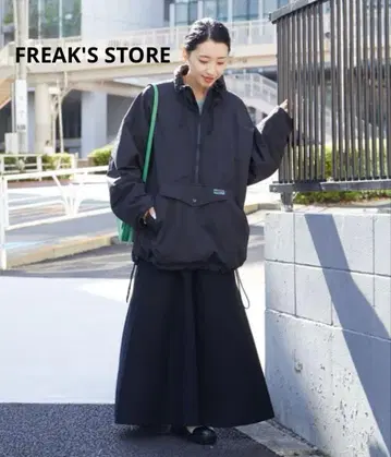 FREAK'S STORE 안감 플리스 하프 지퍼 풀오버