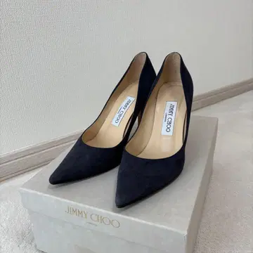 JIMMY CHOO 네이비 하이힐