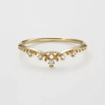 NOJESS 노제스 K10 다이아몬드 은방울꽃 반지 반지 9호