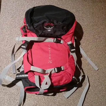 OSPREY SWITCH 26 백팩 레드