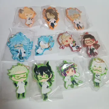 전 11종 세트 트위스티드 원더랜드 러버 마스코트 vol.2 실험복