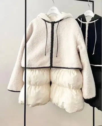 로지몬스터 3way 도넛 보아 코트 로지몬스터