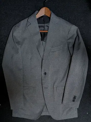 그레이 테일러드 자켓