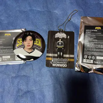 SEVENTEEN HOME 아크릴 키링 캔뱃지 원호